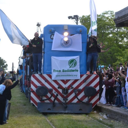 El Tren Solidario abre la inscripción para llevar donaciones a San Juan y San Luis