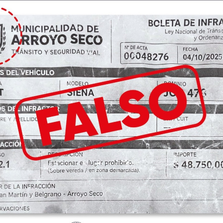 El Gobierno advirtió sobre estafas con multas falsas