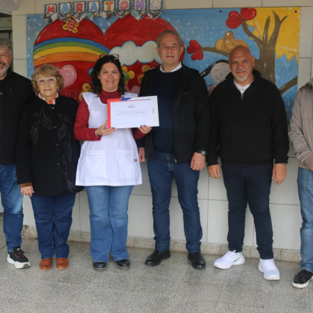 La Escuela N°6036 recibió más recursos para poder finalizar el comedor