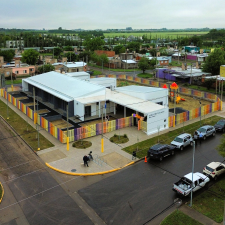 Inauguraron un nuevo Jardín de Infantes en Villa Constitución
