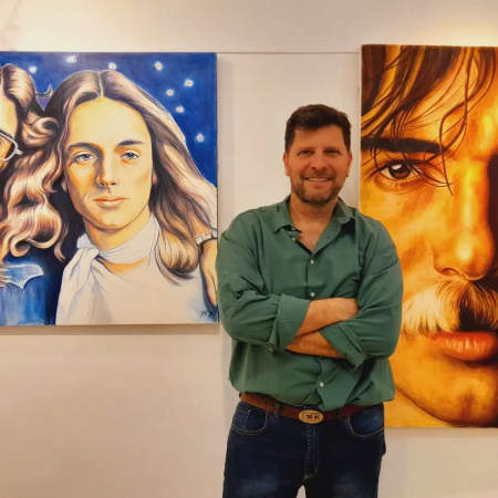 Ernesto “Yeyo” Colombini  expone en la Biblio